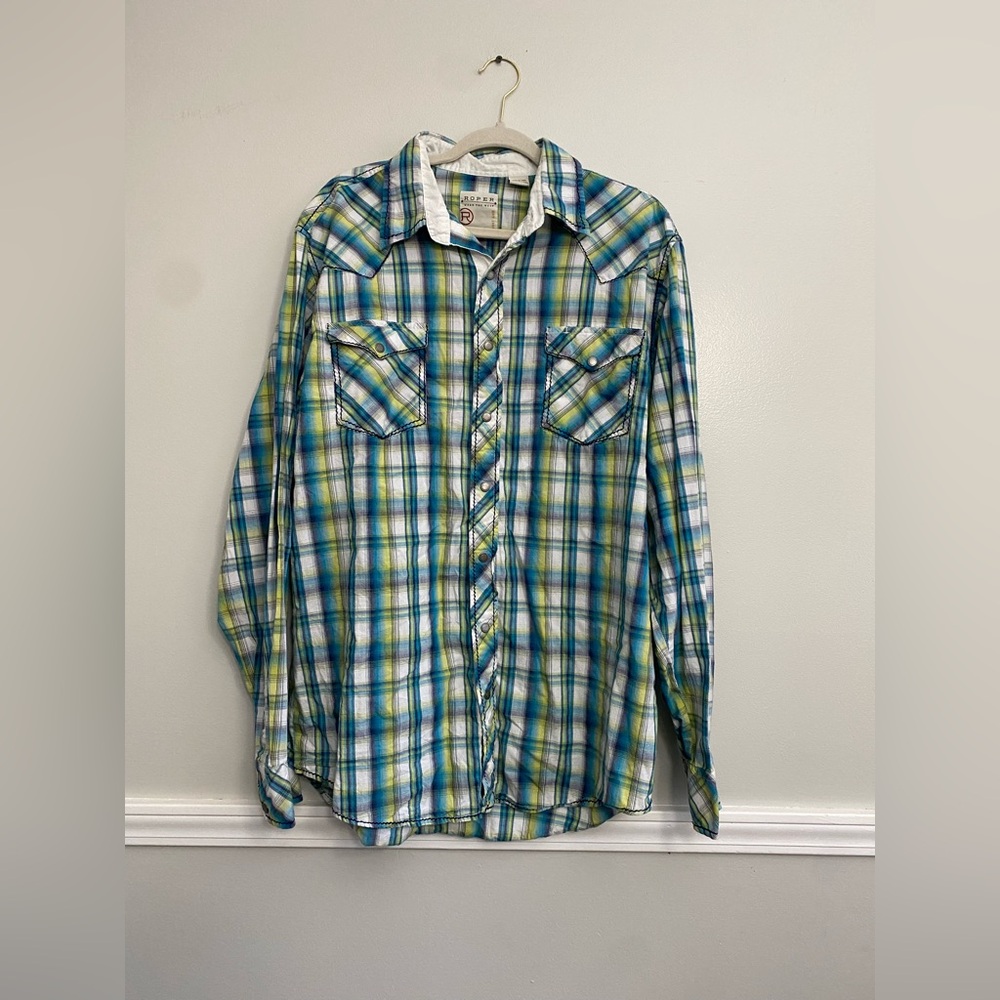 Roper Western‎ Pearl Snap - XL